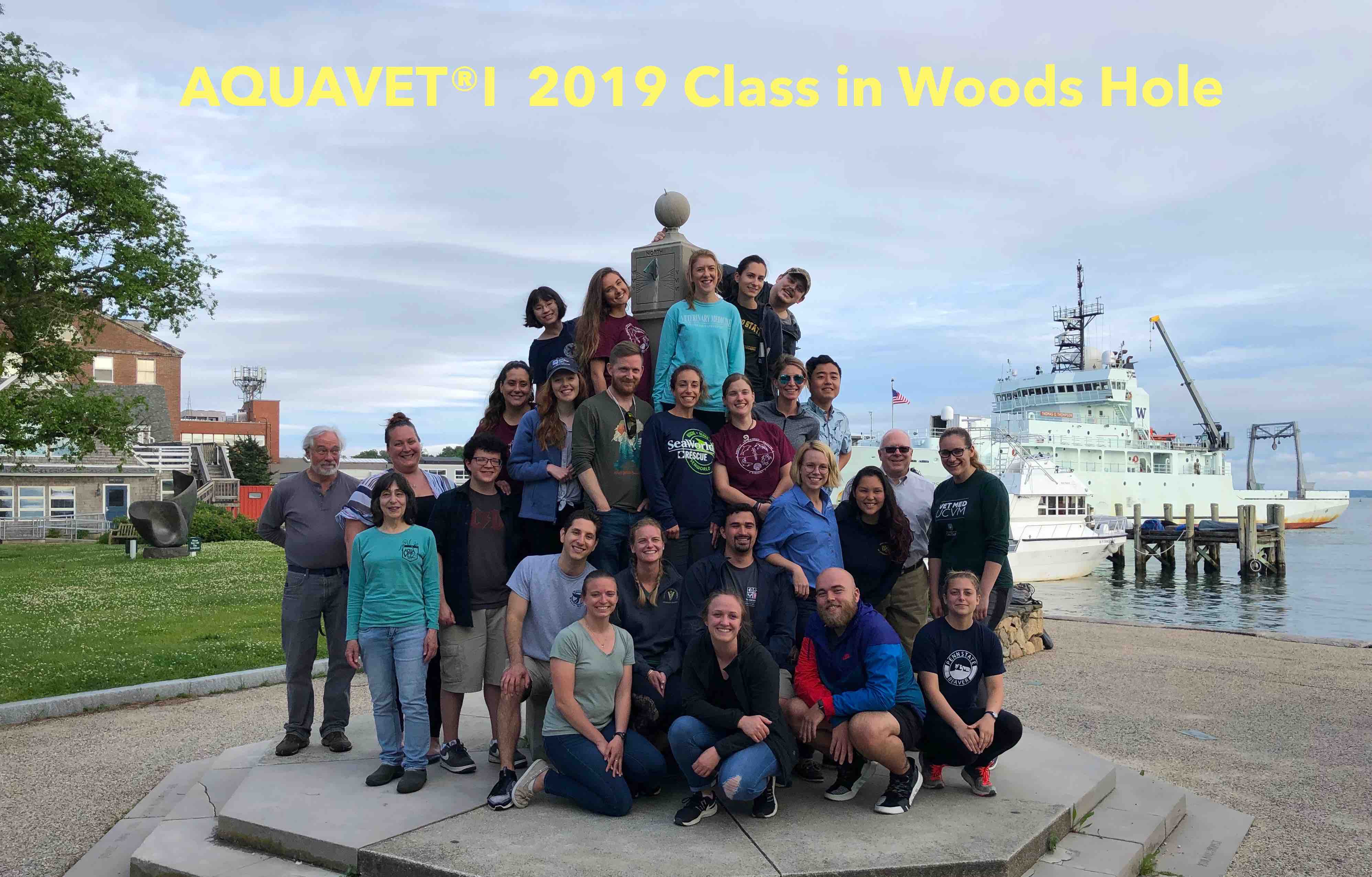 Aquavet I 2019 Class in Woods Hole Picture