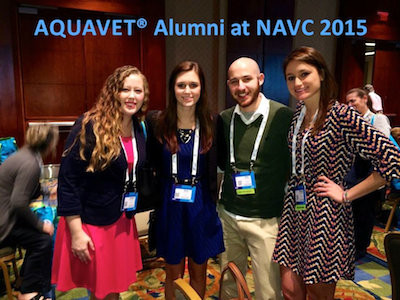 AQUAVET Alumni at NAVC 2015 Meeting
