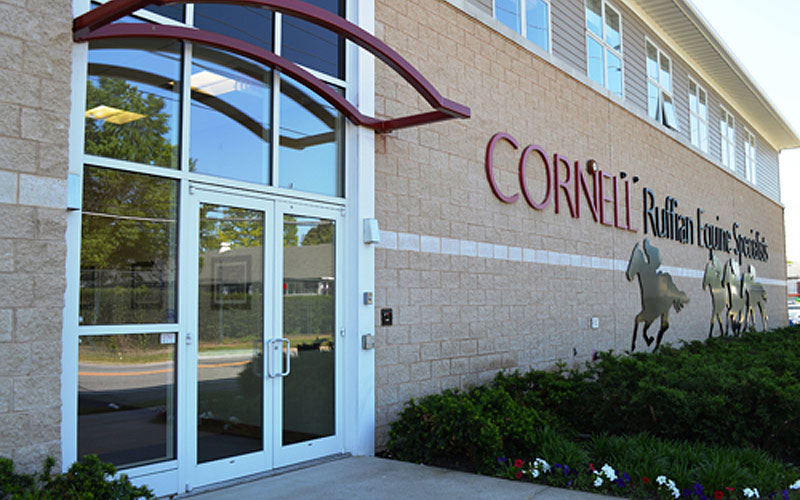 Main Entrance for Cornell Ruffian Equine Specialists