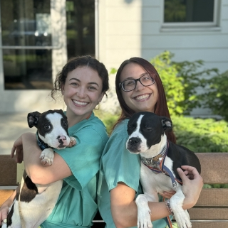 MSMP Interns: Dr. Kara Kochek, left and Dr. Megan Barry, right 