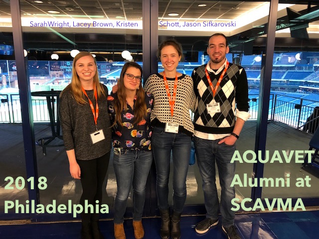 AQUAVET ALUMNI AT SCAVMA