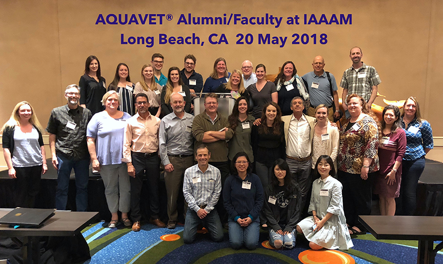 AQUAVET ALUMNI AT IAAAM