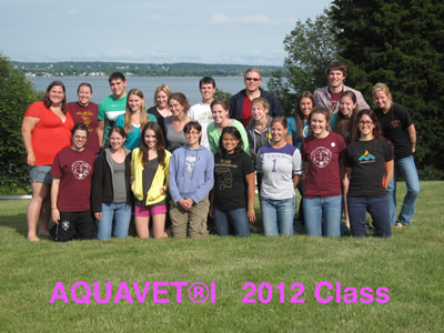 AQUAVET I 2012 Class Photo
