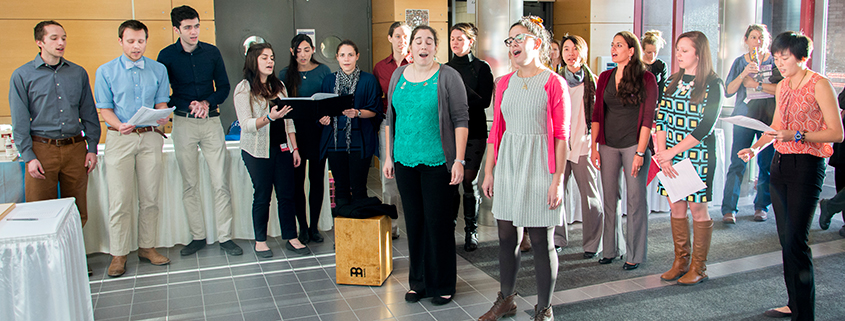 UltraSound is the vet school's very own a cappella singing group.