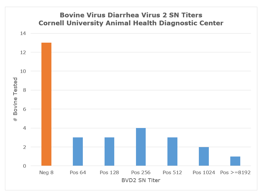 Bovine Virus Diarrhea Virus 2 SN Titers