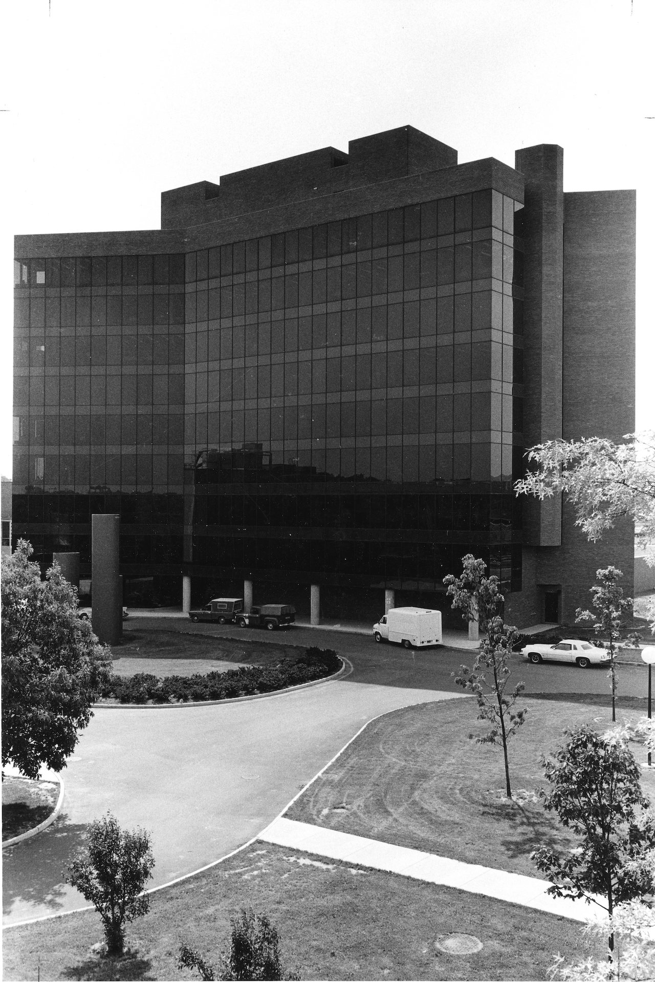 The Veterinary Research Tower in 1974