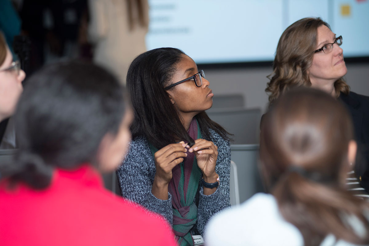 Students at the Animal Health Hackathon