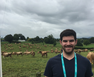 Connor Owens and cows