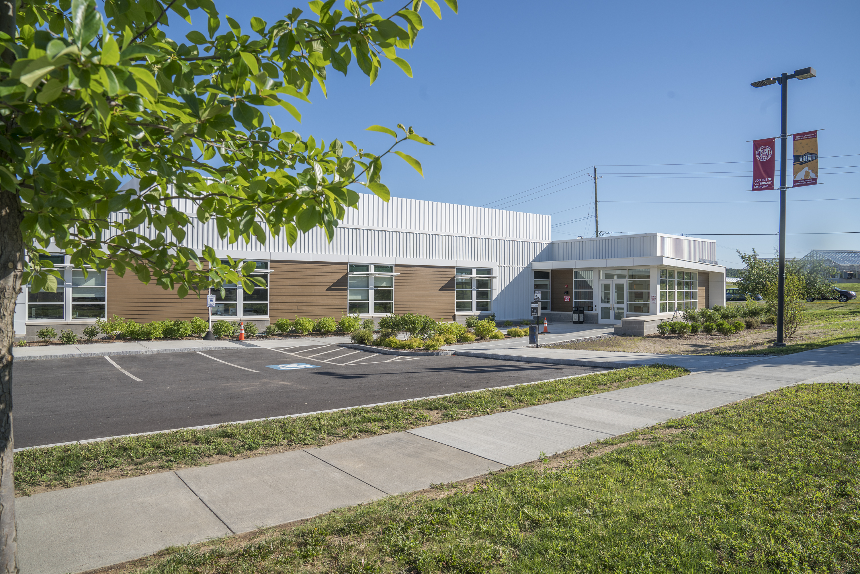 exterior shot of the Small Animal Community Practice