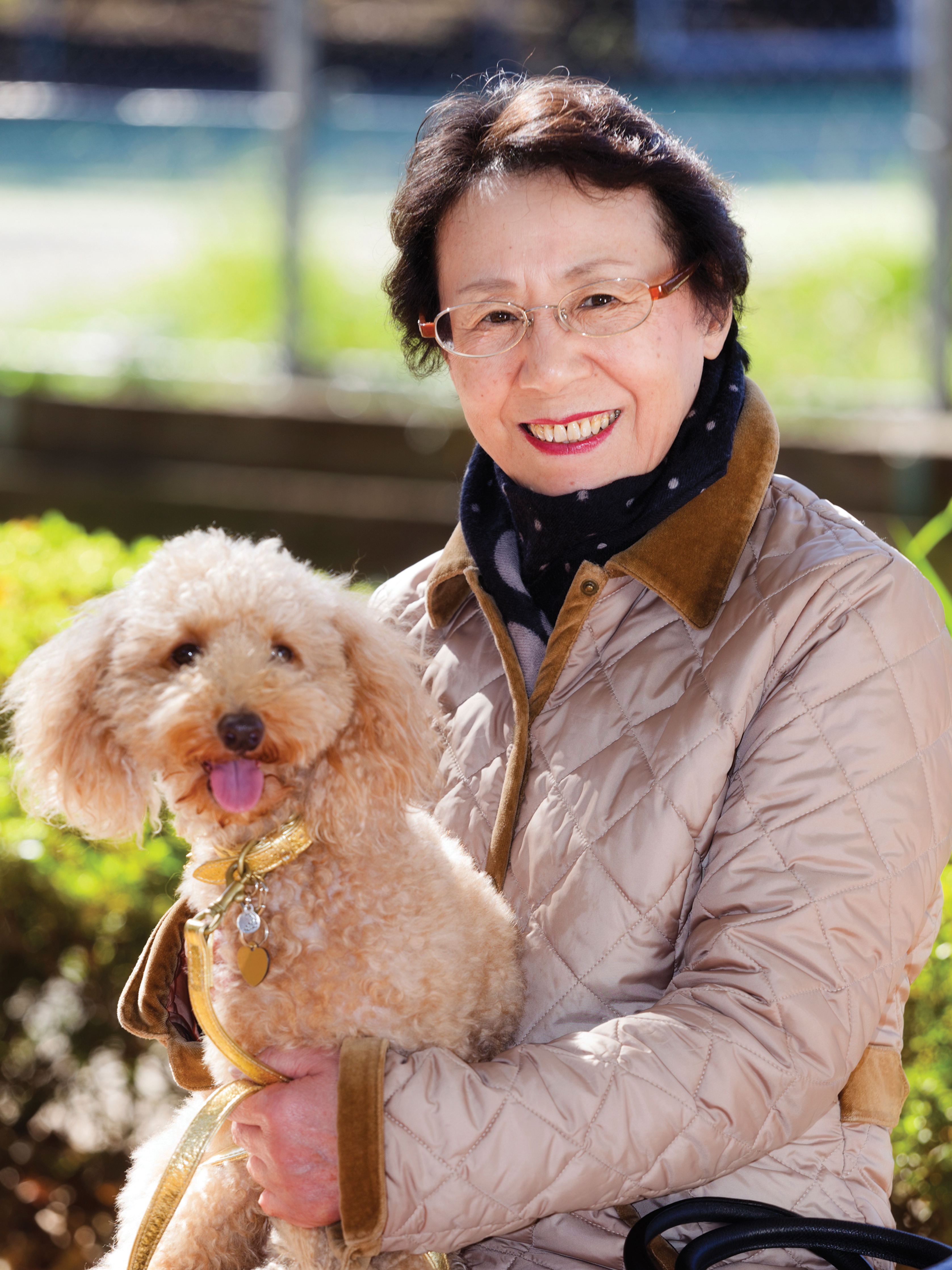 Lady and Dog