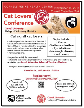 Cat Lovers' Conference Flyer