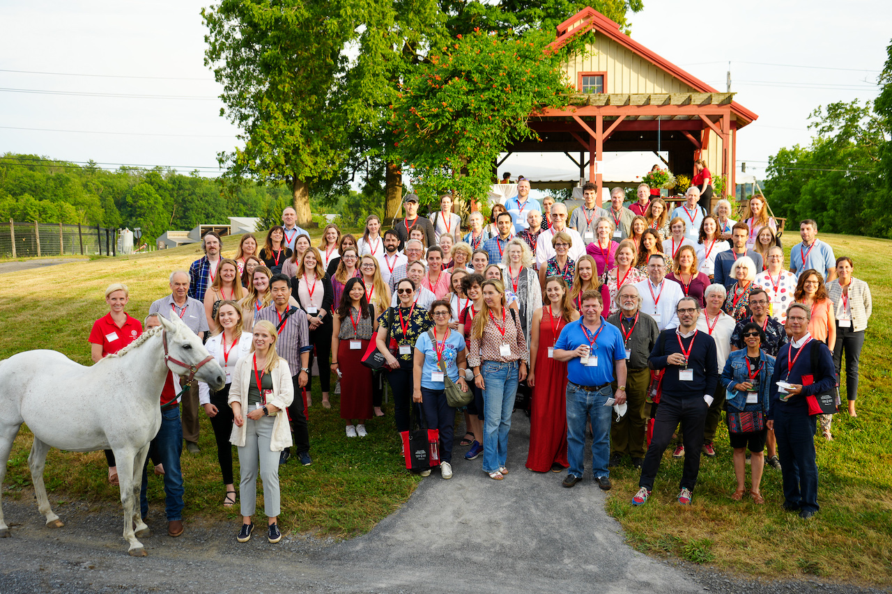 national Havemeyer Foundation Horse Genome Symposium held at the McConville Barn