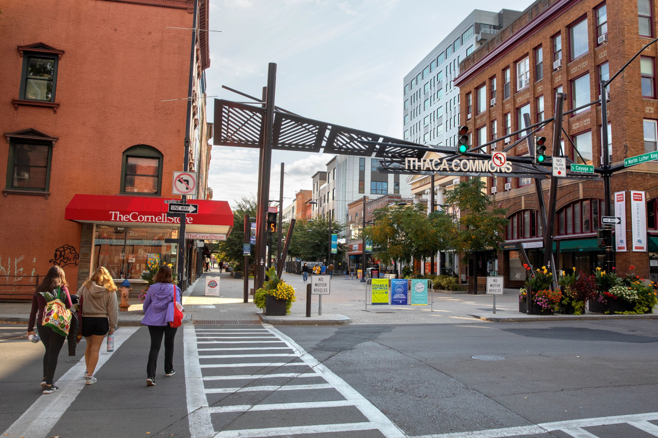 Ithaca downtown