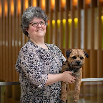 Meg Thompson, DVM, Director for the Cornell University Hospital for Animals