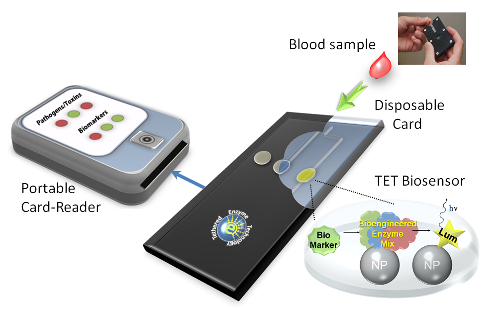 Cohen and Travis’ design for a device that provides point-of-care testing.