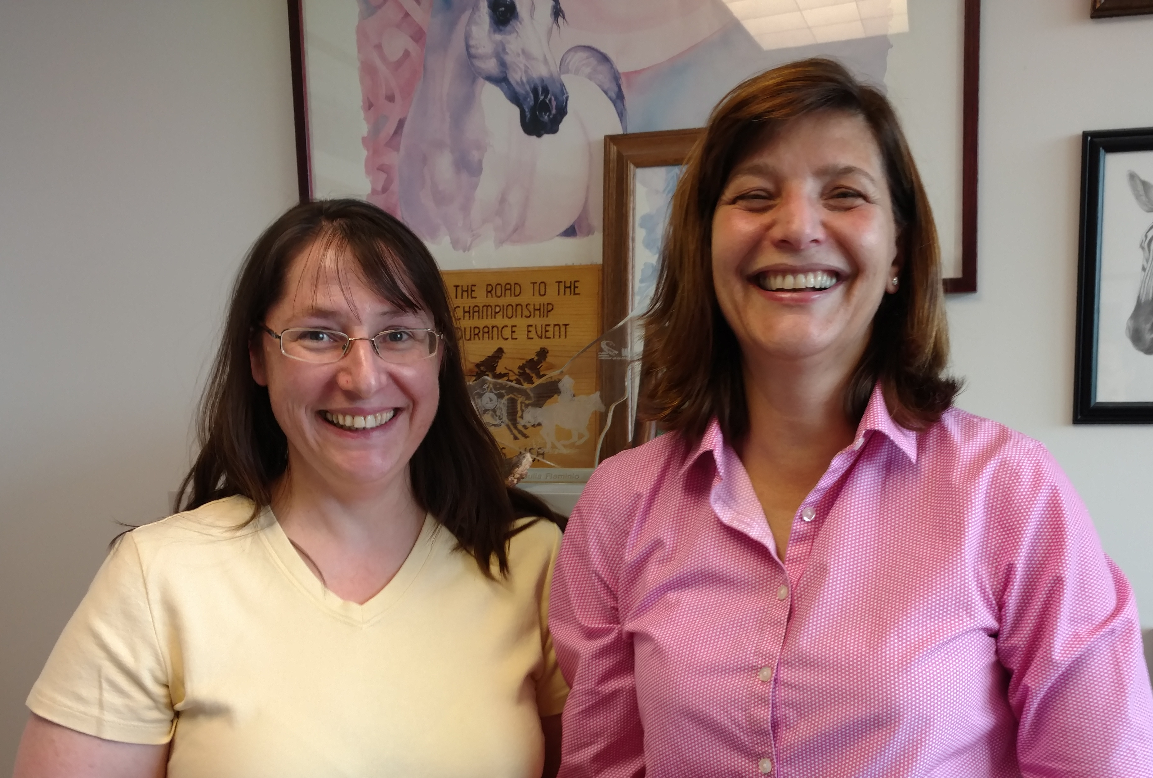 Drs. Julia Felippe and Rebecca Tallmadge 