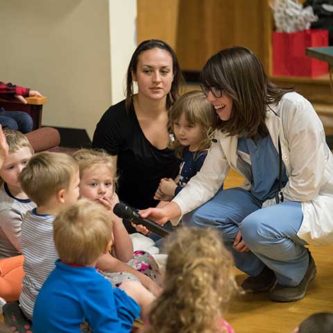 DVM students at South Seneca Elementary