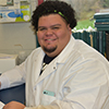 Graduate student smiling