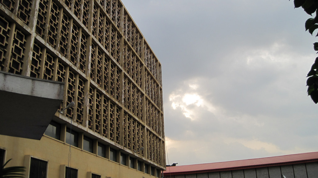 Exterior of the library at the University of Ibadan