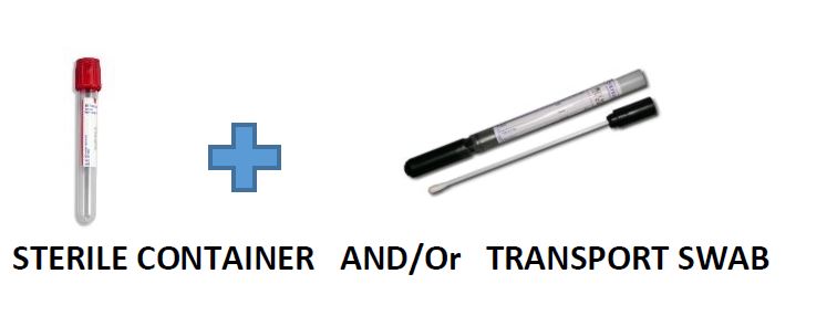 Sterile Container and/or Transport Swab