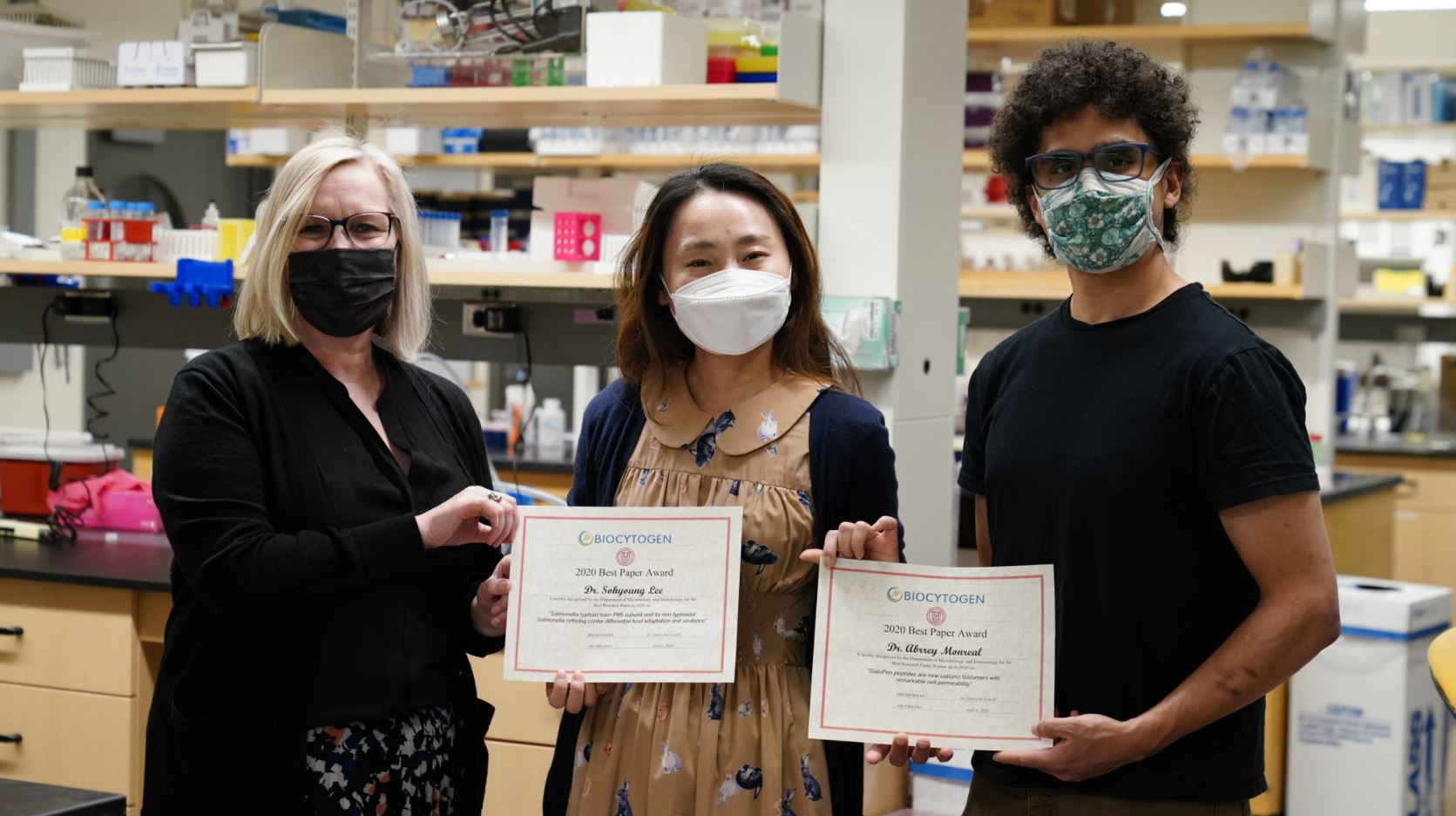 winners of the biocytogen best paper award