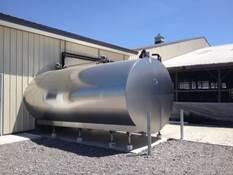 Bulk milk tank