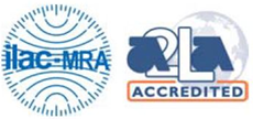 A2LA Accreditation logo