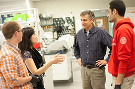 Dr. Scoot Coonrod in lab