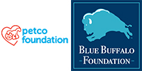 PetCo and Blue Buffalo logos