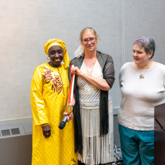 Presentation of Salmon Award