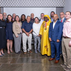 Salmon Award attendees and guests