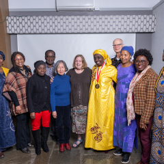 Salmon Award attendees and guests