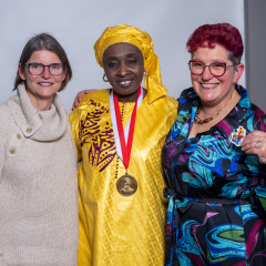 Salmon Award recipient