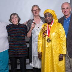 Salmon Award recipient