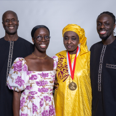 Salmon Award recipient