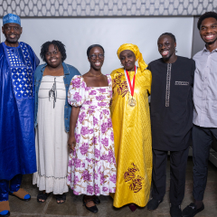 Salmon Award recipient