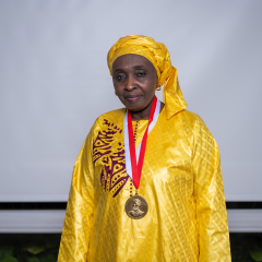 Salmon Award recipient