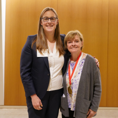 Dr. Manfra Marretta and Dean McArt