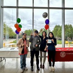 phd grad celebration photo