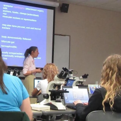 AQUAVET students in the classroom