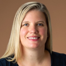 Susan Daniel in a brown background
