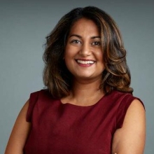 A professional portrait image of Dr. Shruti Naik.