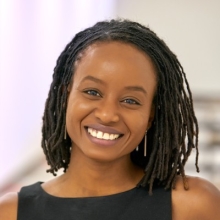 Joeva Barrow smiling.