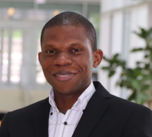 A professional portrait image of Dr. Zeribe Nwosu