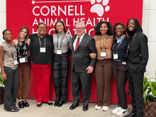 Tuskegee students with Dean Warnick