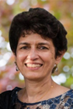 A professional portrait image of Dr. Tanya Mayadas.