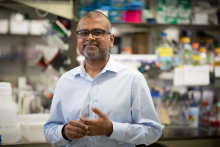 A professional portrait image of Dr. Kartik Chandran.