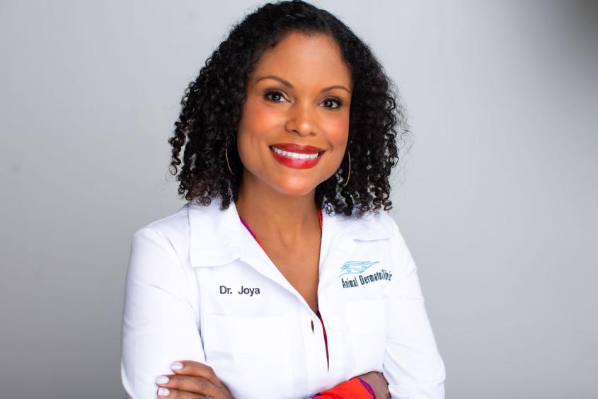 Skin doctor: Nat Geo's new star Joya Griffin, D.V.M. '06, loves