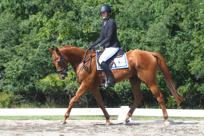 Aimee Colbath on a horse
