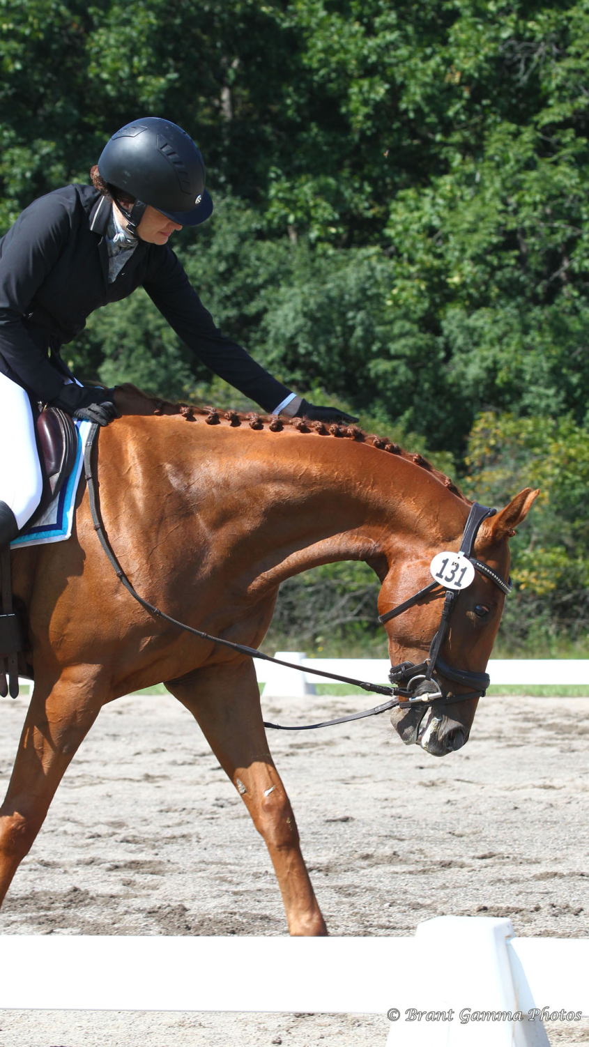 Aimee Colbath on a horse